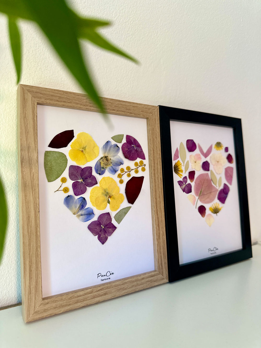 PenCée, créatrice d'herbiers