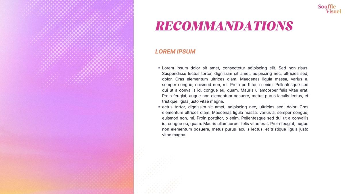 Audit technique recommandations